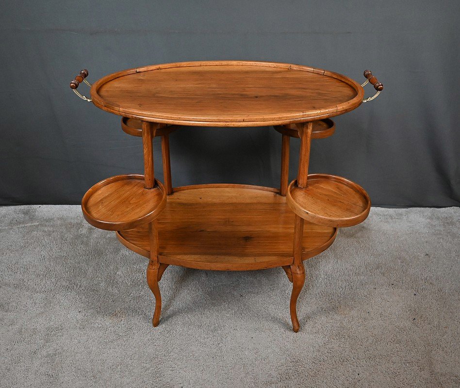 Walnut Living Room Sideboard – Early 20th Century-photo-4