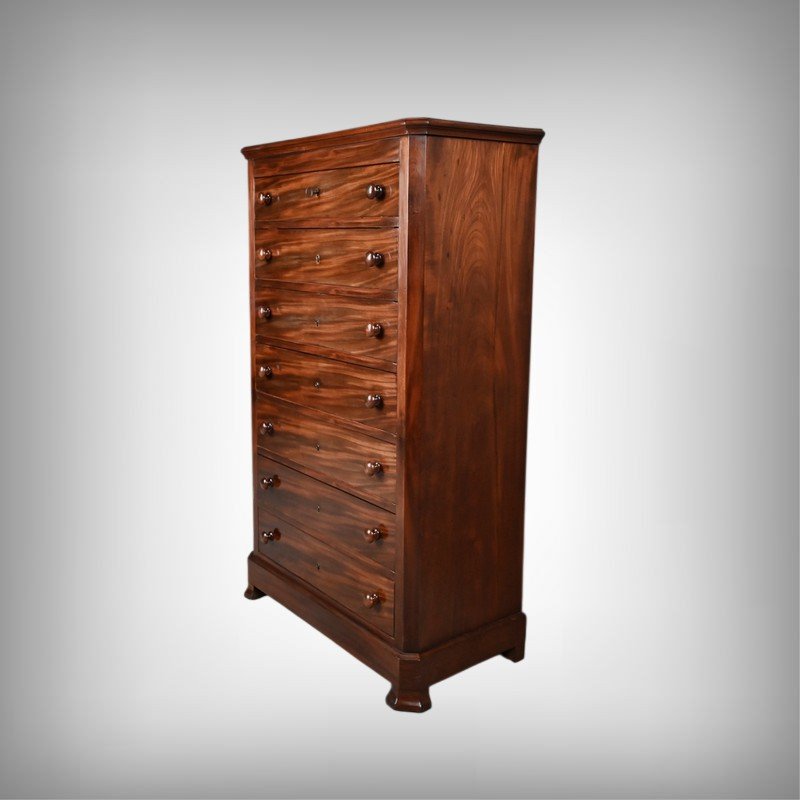 Mahogany Weekly Planner – Late 19th Century-photo-2