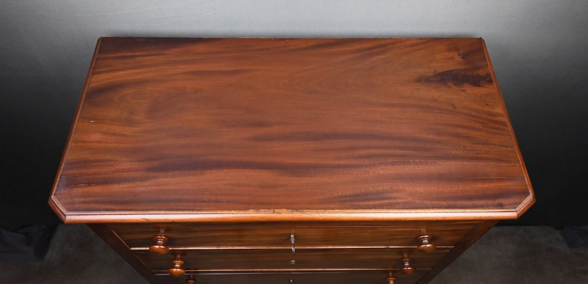 Mahogany Weekly Planner – Late 19th Century-photo-6