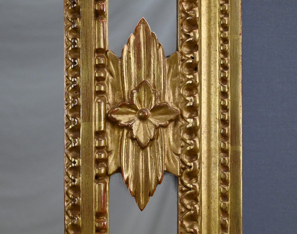 Grand Miroir à Parcloses, style Louis XVI – Milieu XXe-photo-4