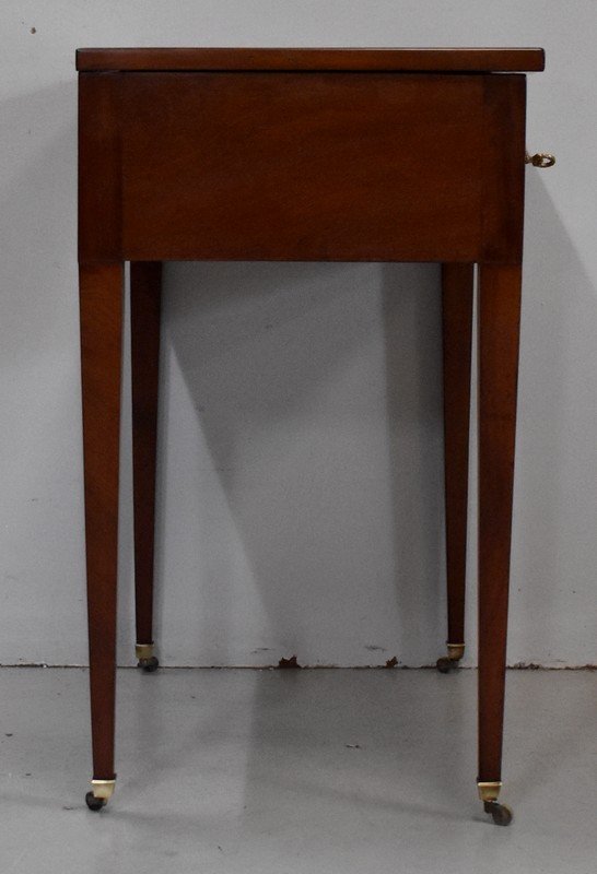  Poudreuse En Acajou, époque Louis XVI – Fin XVIIIe -photo-5