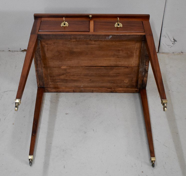 Poudreuse En Acajou, époque Louis XVI – Fin XVIIIe -photo-8