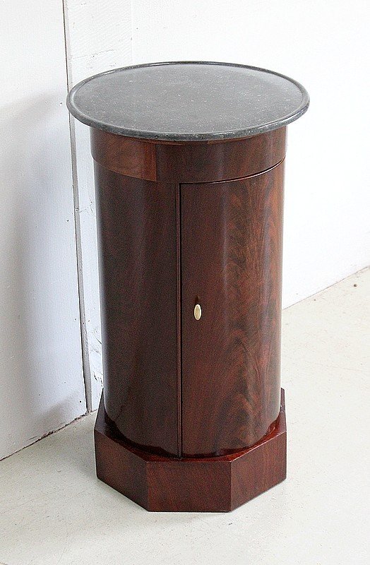 Somno In Burl Mahogany Veneer From Cuba, Empire Period - 1805-photo-2