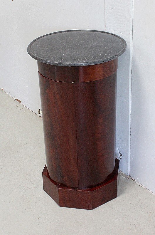 Somno In Burl Mahogany Veneer From Cuba, Empire Period - 1805-photo-3