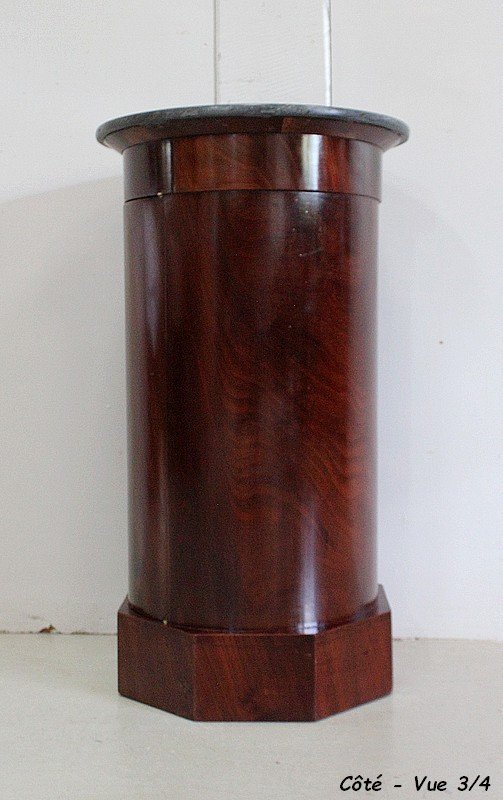 Somno In Burl Mahogany Veneer From Cuba, Empire Period - 1805-photo-6