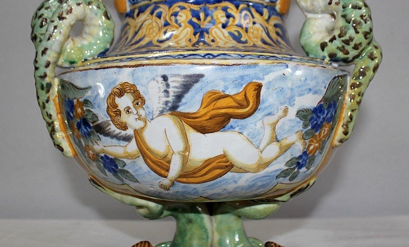 Important Pair Of Cups, In The Italian Renaissance Taste - Early Twentieth-photo-4