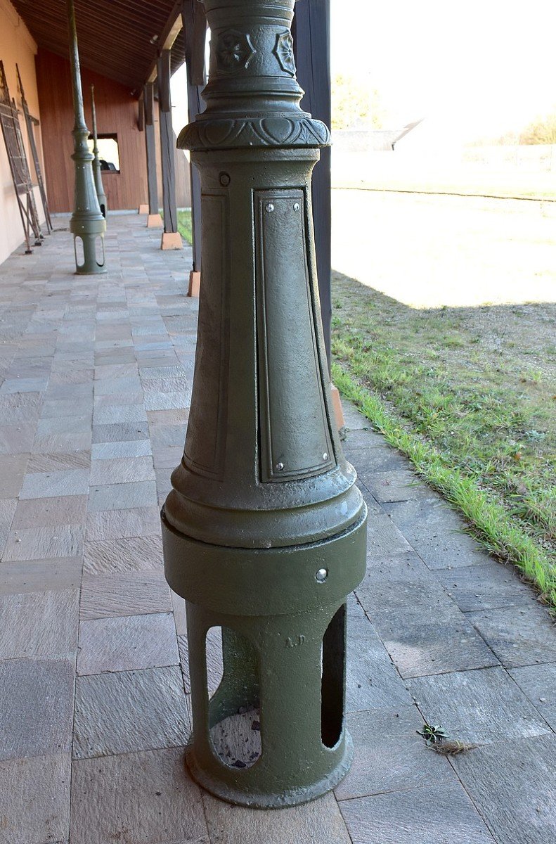  Lampadaire à Bec De Gaz - XIXème -photo-4