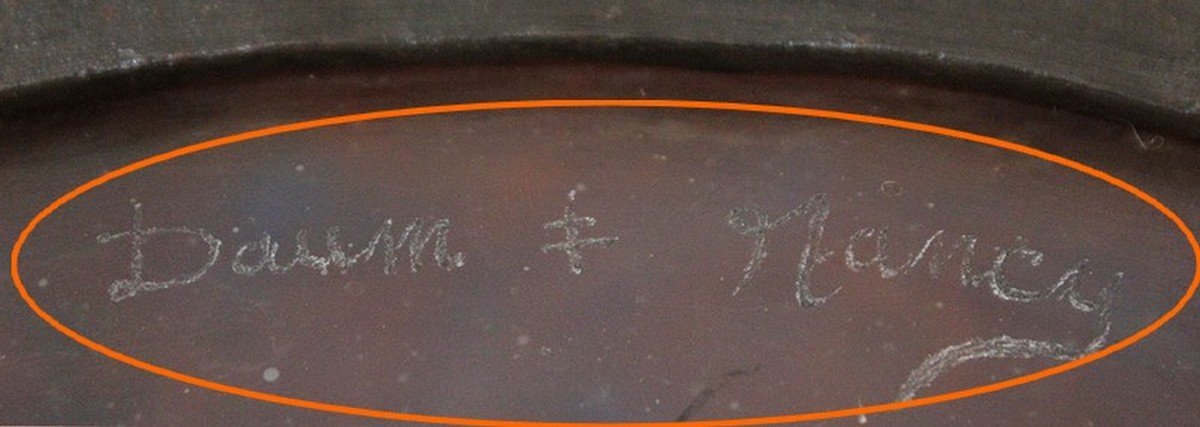  Grande Coupe En Verre Marmoréen Et Fer Forgé, De Daum Et Majorelle, Art Nouveau – Fin XIXe -photo-7