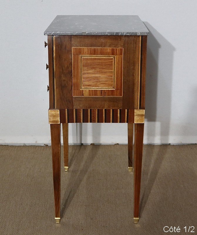 Small Salon Table In Precious Wood, Louis XVI - Early Nineteenth-photo-5