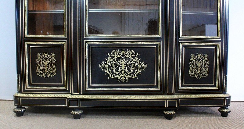  Importante Bibliothèque, époque Napoléon III – Milieu XIXe -photo-2