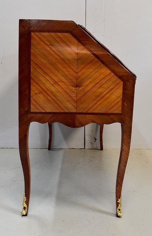 Sloping Desk In Mahogany And Rosewood, Regency Period - Louis XV - XVIIIth-photo-5