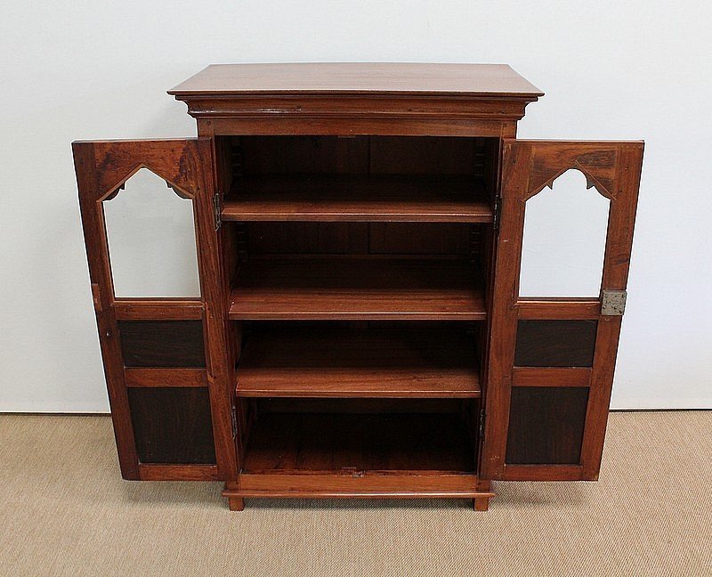 Petite Armoire à Épices De Pondichéry – Fin XIXe-photo-6