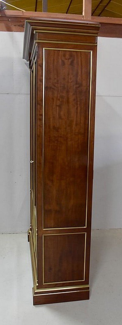 Library Of Parquet In Mahogany From Cuba, Louis XVI Style - Late Nineteenth-photo-6