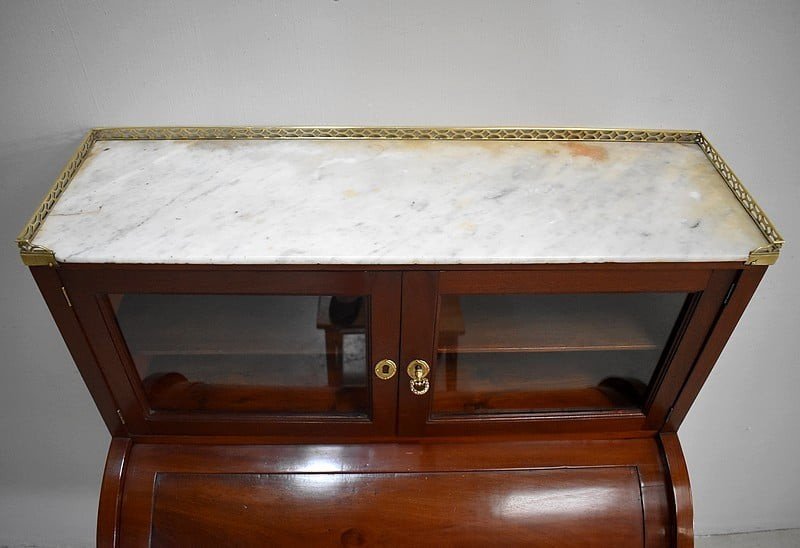 Bonheur Du Jour Cylinder Louis XVI - XVIIIth-photo-4