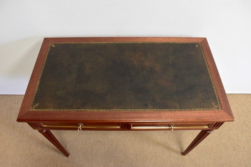 Mahogany Desk, Louis XVI Style - XXth-photo-1