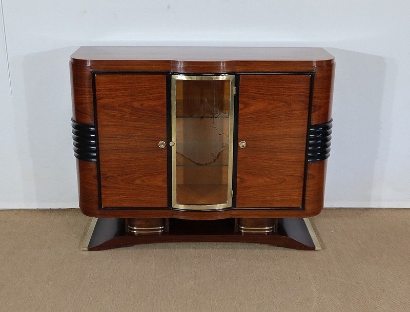  Buffet D’entre-deux En Palissandre De Rio, époque Art Déco – 1930 