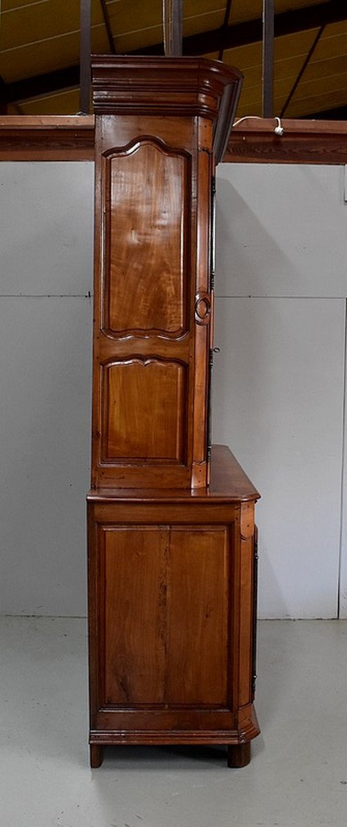 Buffet Two Regional Bodies In Cherry, Louis XIV Period - 1740-photo-7