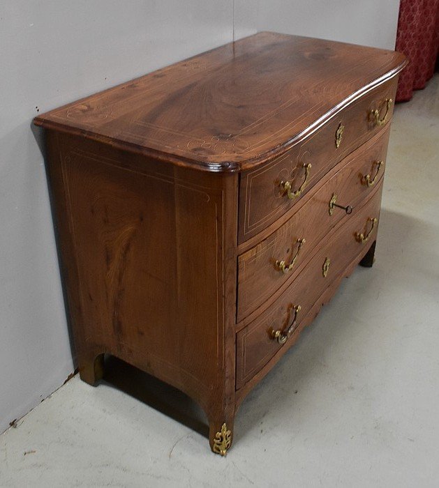  Commode De Propriété En Orme Massif, époque Louis XIV - Milieu XVIIIe -photo-2