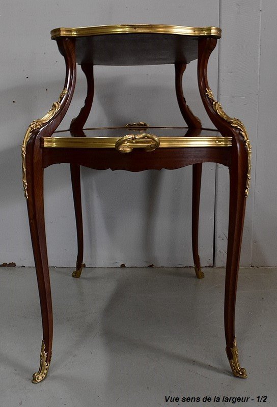  Table à Thé En Marqueterie, Style Louis XV – Début XXe -photo-7
