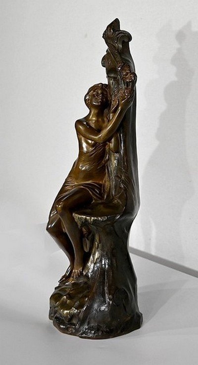Important Bronze « La Source », D’e. Drouot – 1900-photo-3
