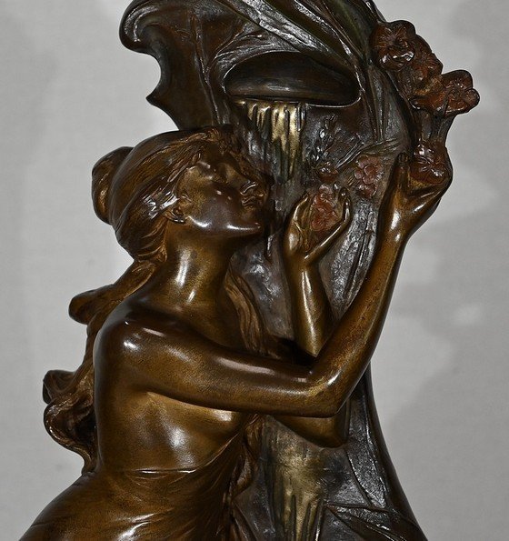 Important Bronze « La Source », D’e. Drouot – 1900-photo-4