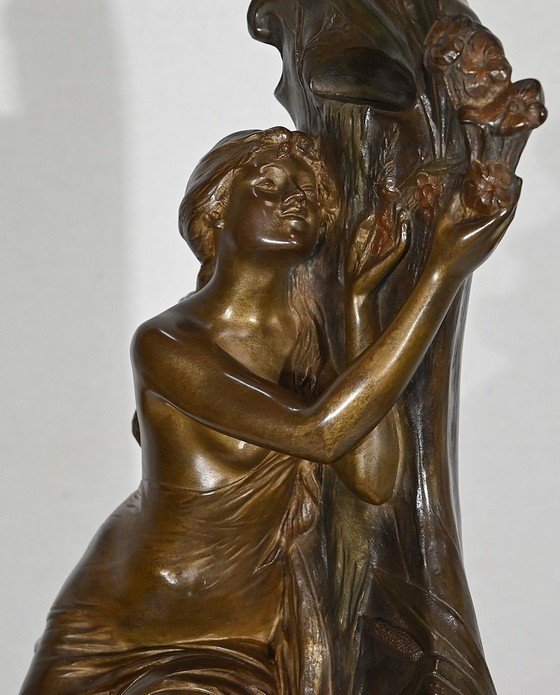 Important Bronze « La Source », D’e. Drouot – 1900-photo-2