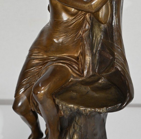 Important Bronze « La Source », D’e. Drouot – 1900-photo-4