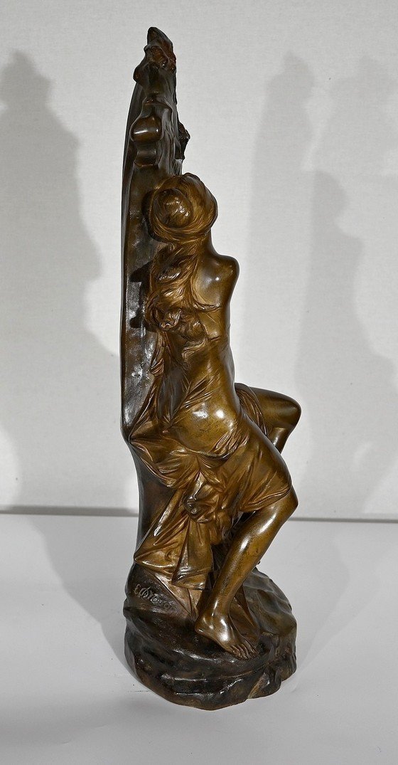 Important Bronze « La Source », D’e. Drouot – 1900-photo-6