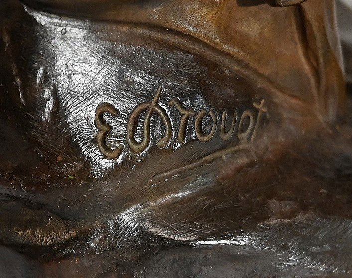 Important Bronze « La Source », D’e. Drouot – 1900-photo-7