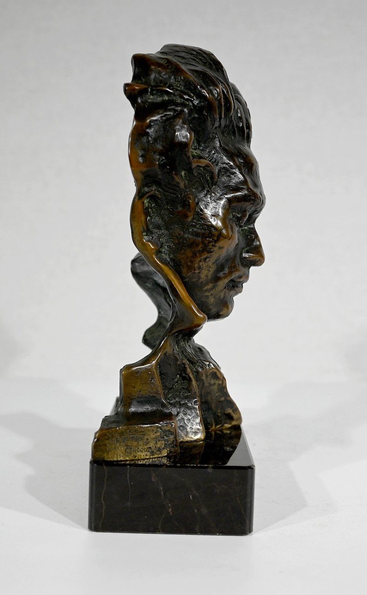 Bronze « Beethoven » De P. Le Faguays -1930-photo-4