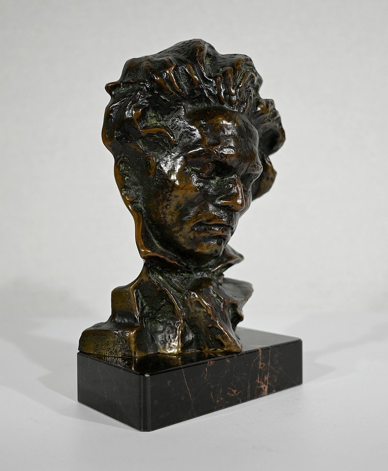 Bronze « Beethoven » De P. Le Faguays -1930-photo-1