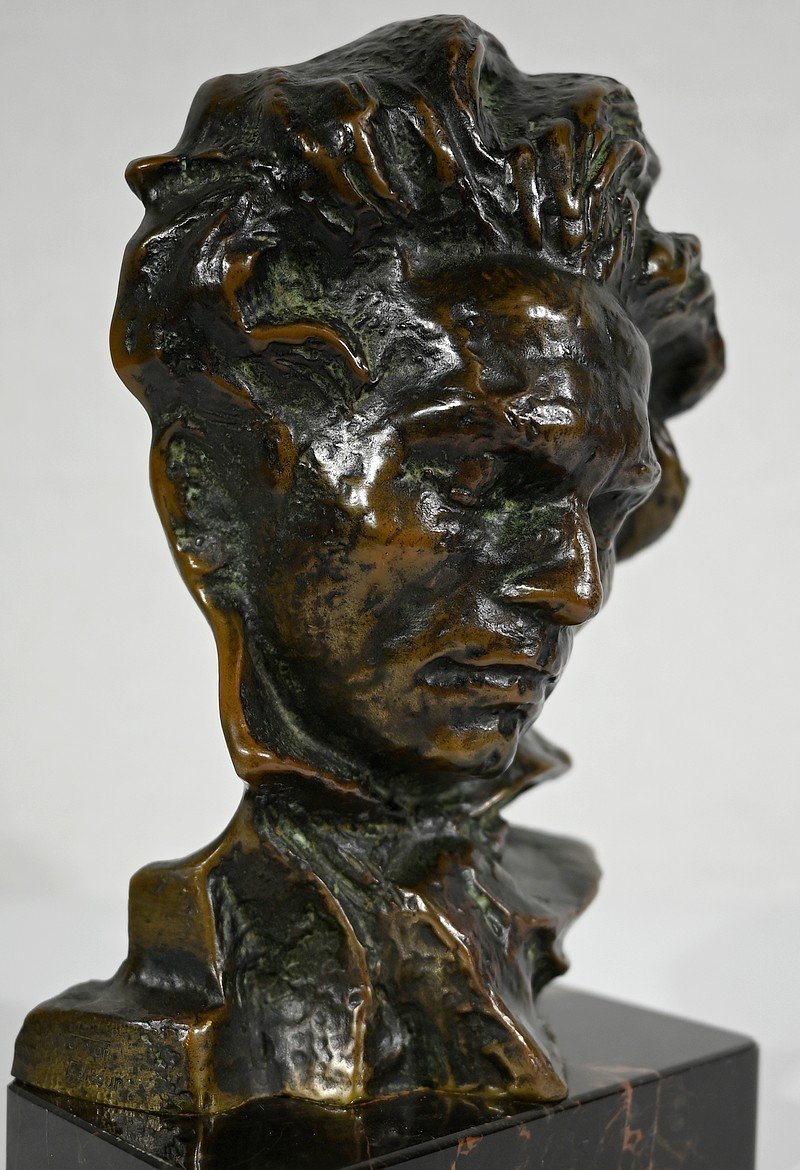 Bronze « Beethoven » De P. Le Faguays -1930-photo-2