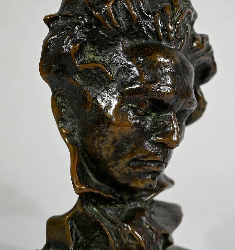 Bronze « Beethoven » De P. Le Faguays -1930-photo-3