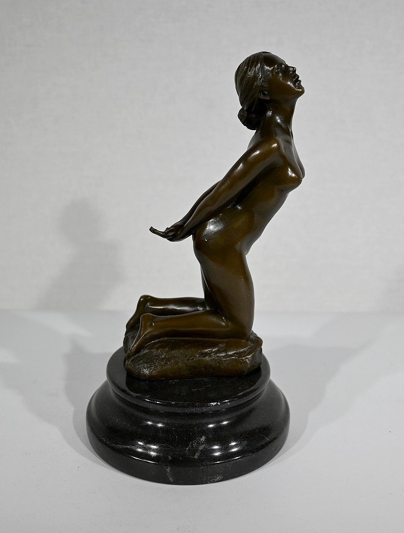 Bronze « Nu Féminin » D’a. Cesaro – XXe-photo-4