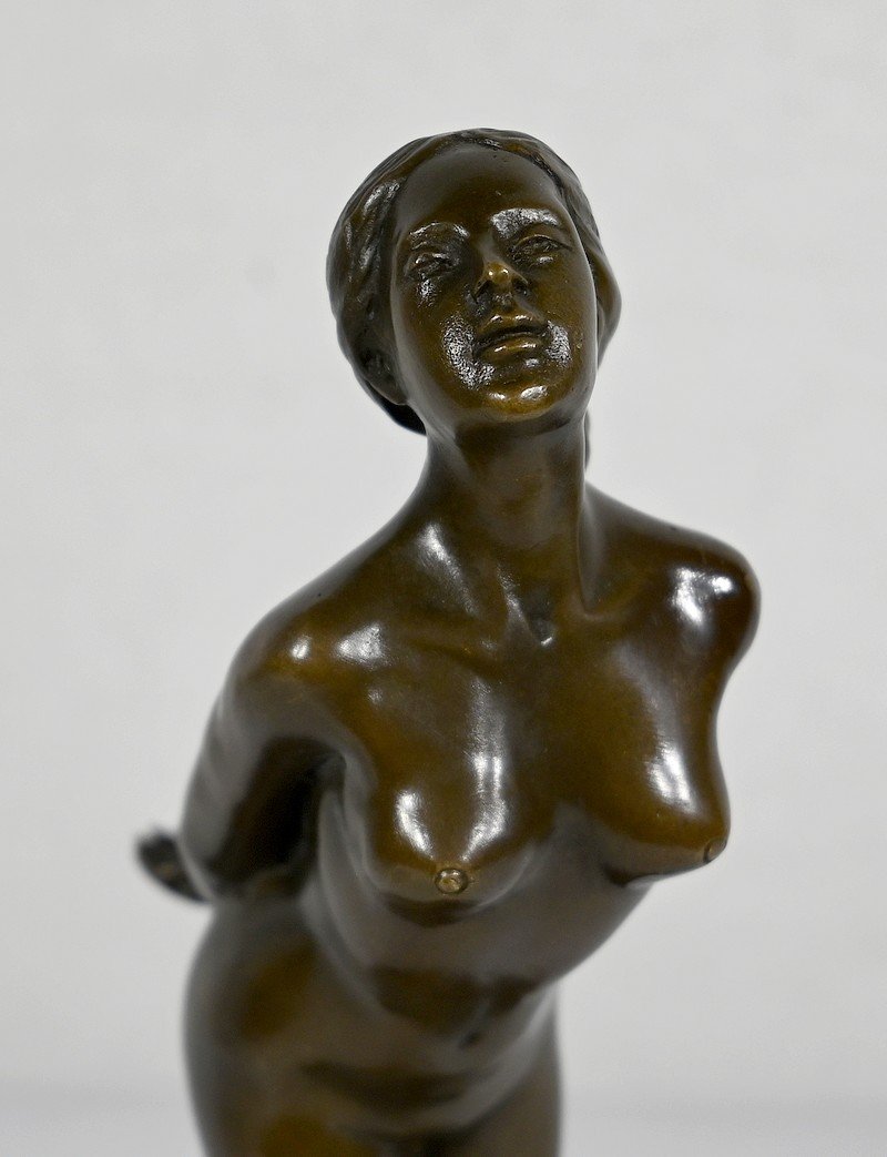 Bronze « Nu Féminin » D’a. Cesaro – XXe-photo-6