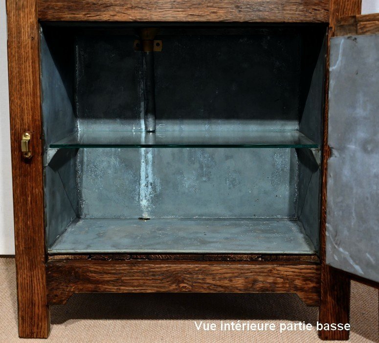 Small Cooler In Solid Oak - 1940-photo-4