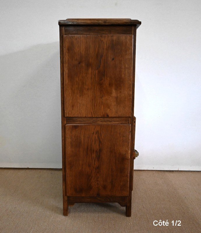 Small Cooler In Solid Oak - 1940-photo-5