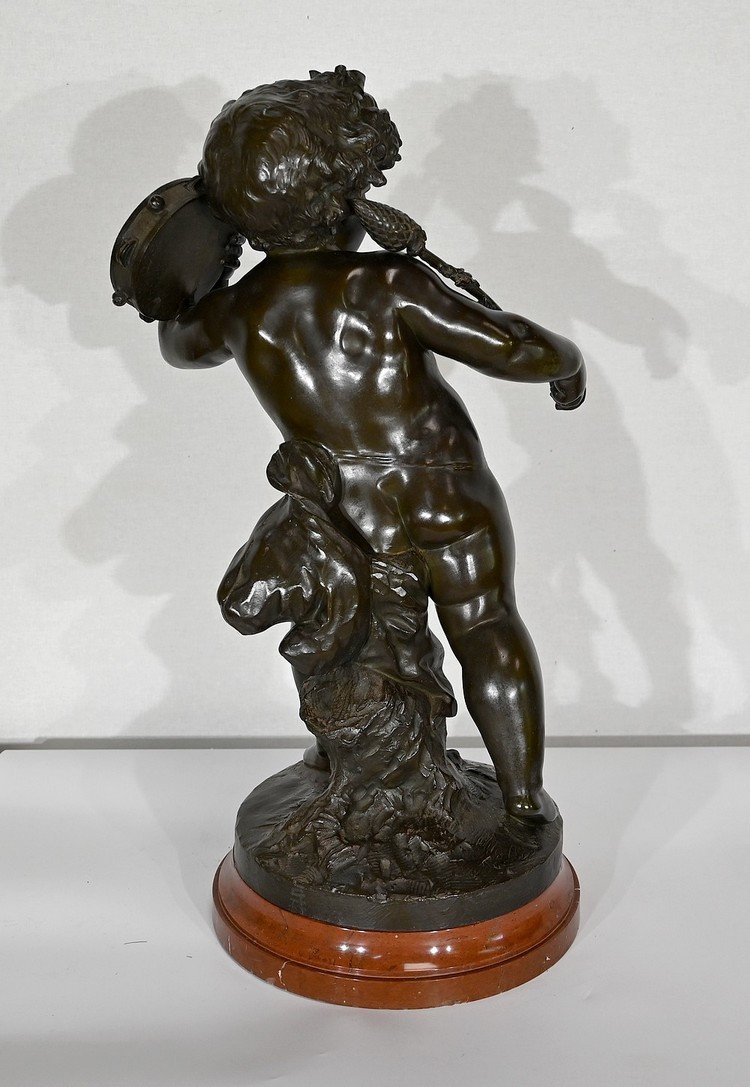 Important Bronze « L’enfant Joyeux » De B. Rougelet – Fin XIXe-photo-8
