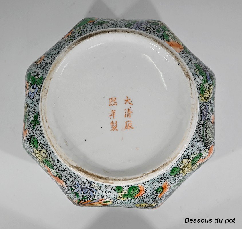 Bonbonnière En Porcelaine à Décors De Papillons, Chine – Début XXe-photo-8