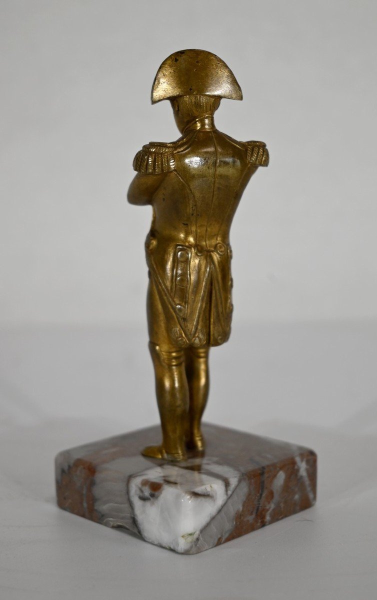Bronze à Patine Dorée De Napoléon – Début XXe-photo-5