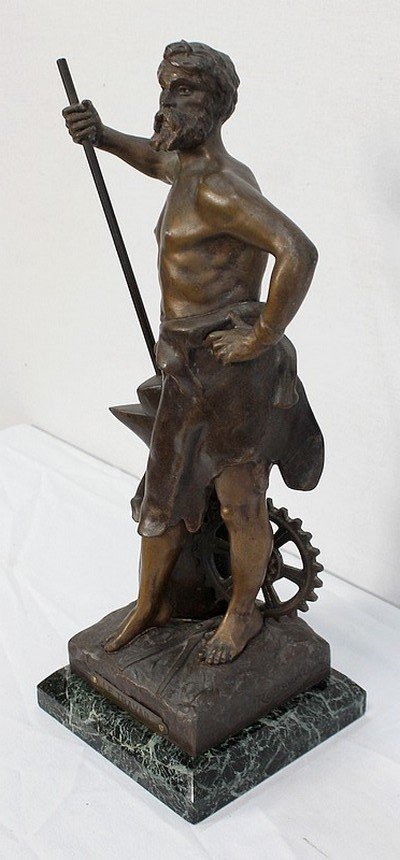 Bronze With Brown And Golden Patina -photo-3