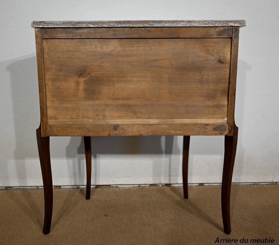 Small Commode d'Entre-deux, Transition Style Louis XV / Louis XVI - Early 20th Century-photo-7