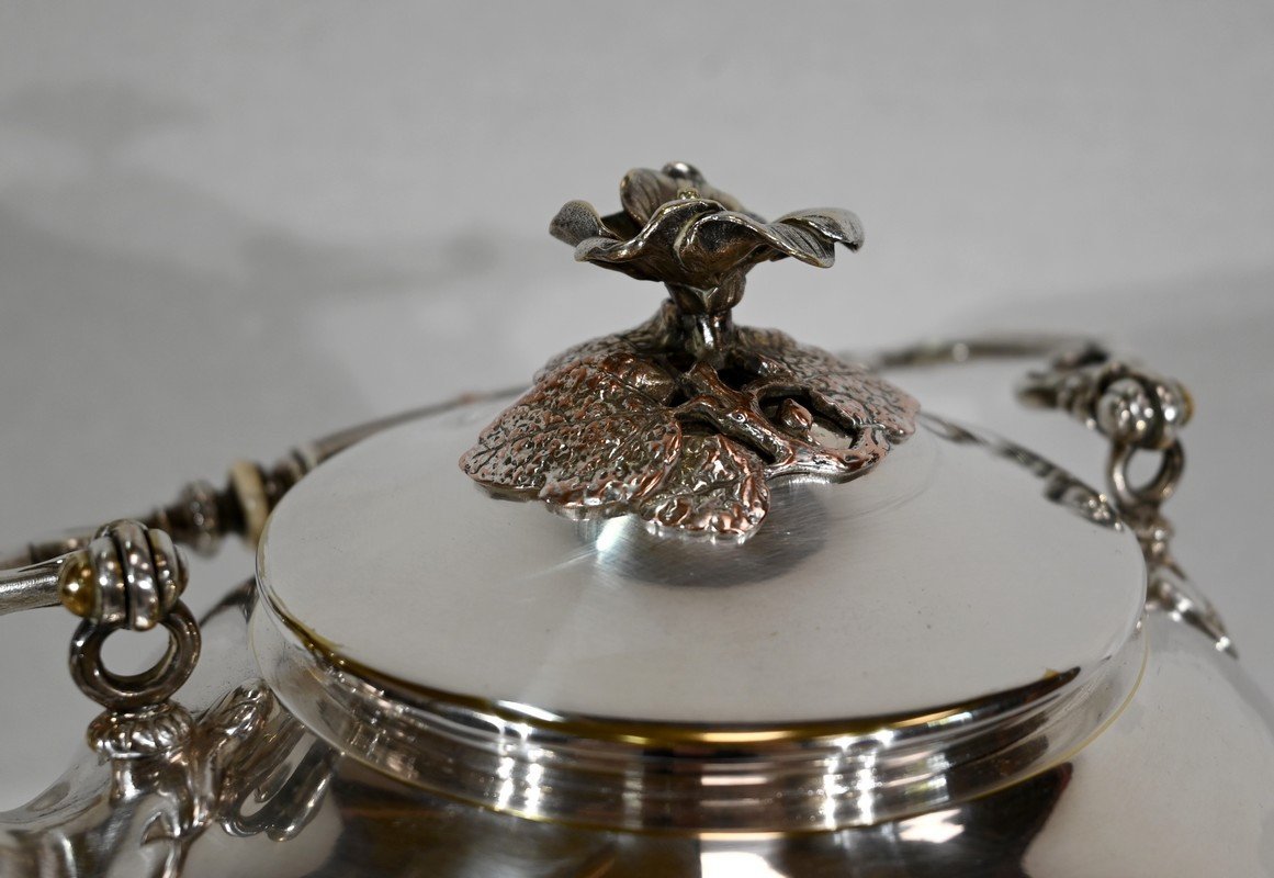 Samovar In Silver Metal, Maison Christofle - Early Twentieth-photo-1