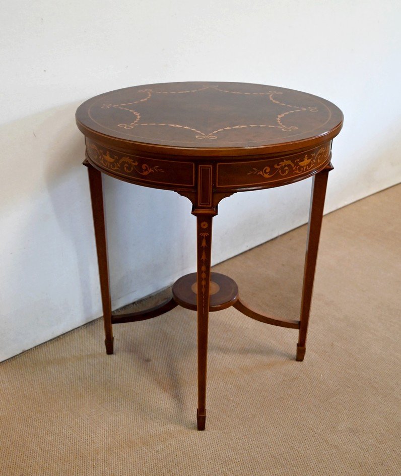 Table à Thé En Acajou, Style Louis XVI – 1910-photo-2