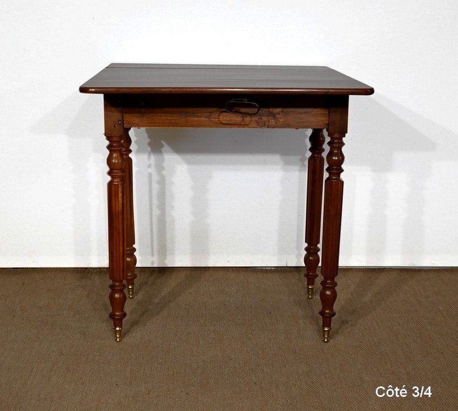 Petite Table à Abattants En Acajou, époque Louis Philippe – 2ème Moitié Du XIXe-photo-6
