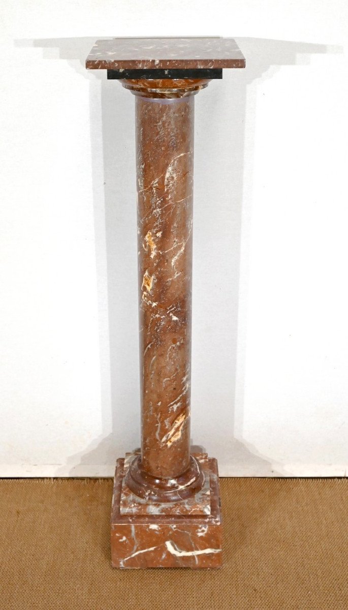 Marble Column - Late 19th Century