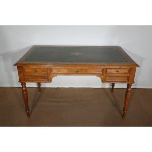 Desk In Solid Walnut, Louis XVI Style - 1920