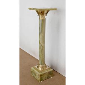 Column In Onyx And Bronze - 2nd Half Nineteenth