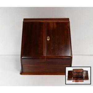 Mahogany Mail Box, England - Late Nineteenth