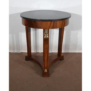 Mahogany Pedestal Table, Empire  - Late Nineteenth